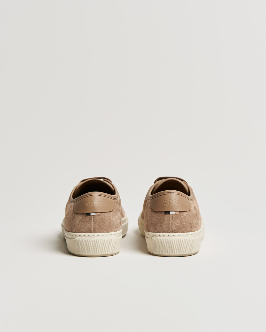 Mies | Mirage Suede Sneakers Medium Beige | BOSS BLACK | Mirage Suede Sneakers Medium Beige