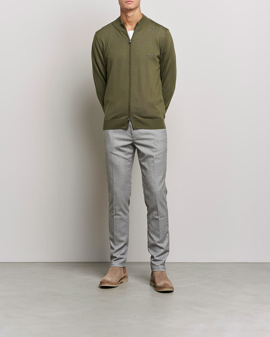 Mies | Housut | BOSS BLACK | BOSS Kaito1 Chinos Silver