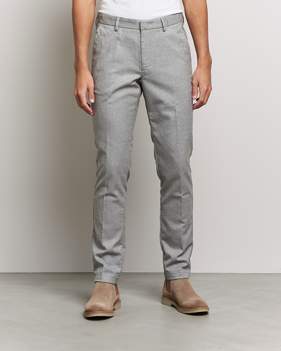 Mies | Housut | BOSS BLACK | BOSS Kaito1 Chinos Silver