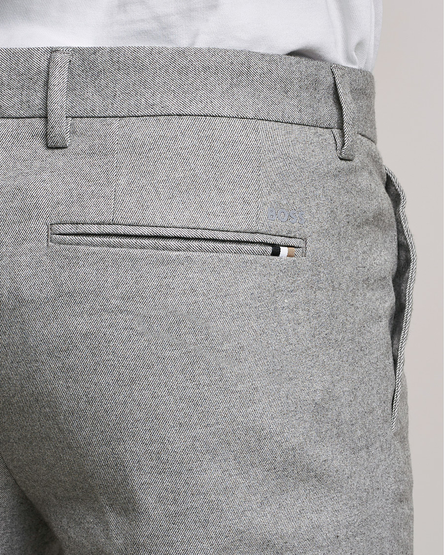 Mies | Housut | BOSS BLACK | BOSS Kaito1 Chinos Silver