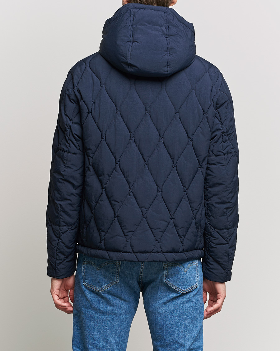 Mies | Takit | BOSS ORANGE | Onlet Quilted Down Jacket Dark Blue
