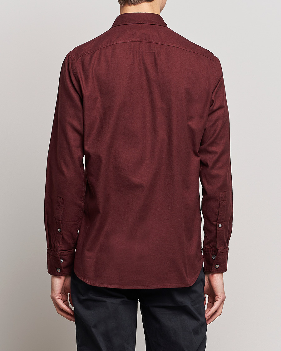 Mies | Kauluspaidat | BOSS ORANGE | Relegant Flannel Shirt Dark Red