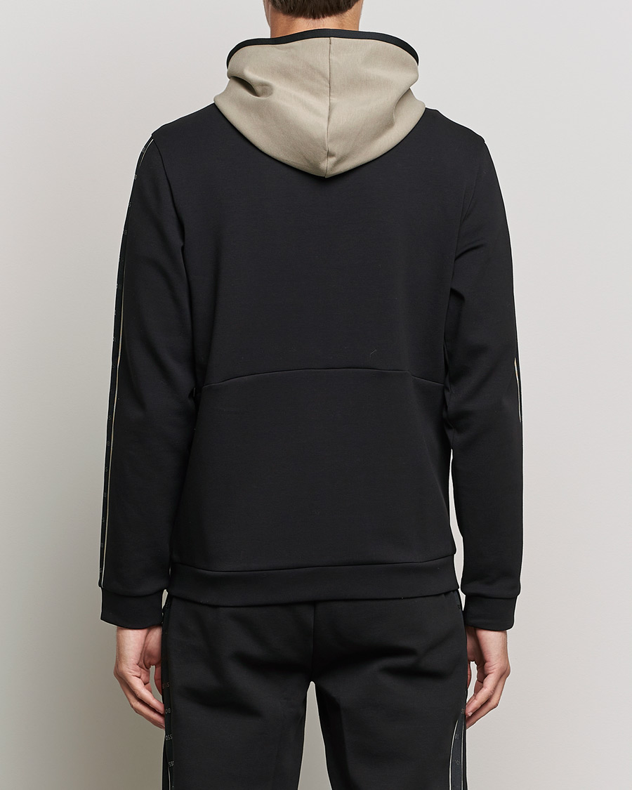 Mies | Puserot | BOSS GREEN | Saggy Full Zip Hoodie Black