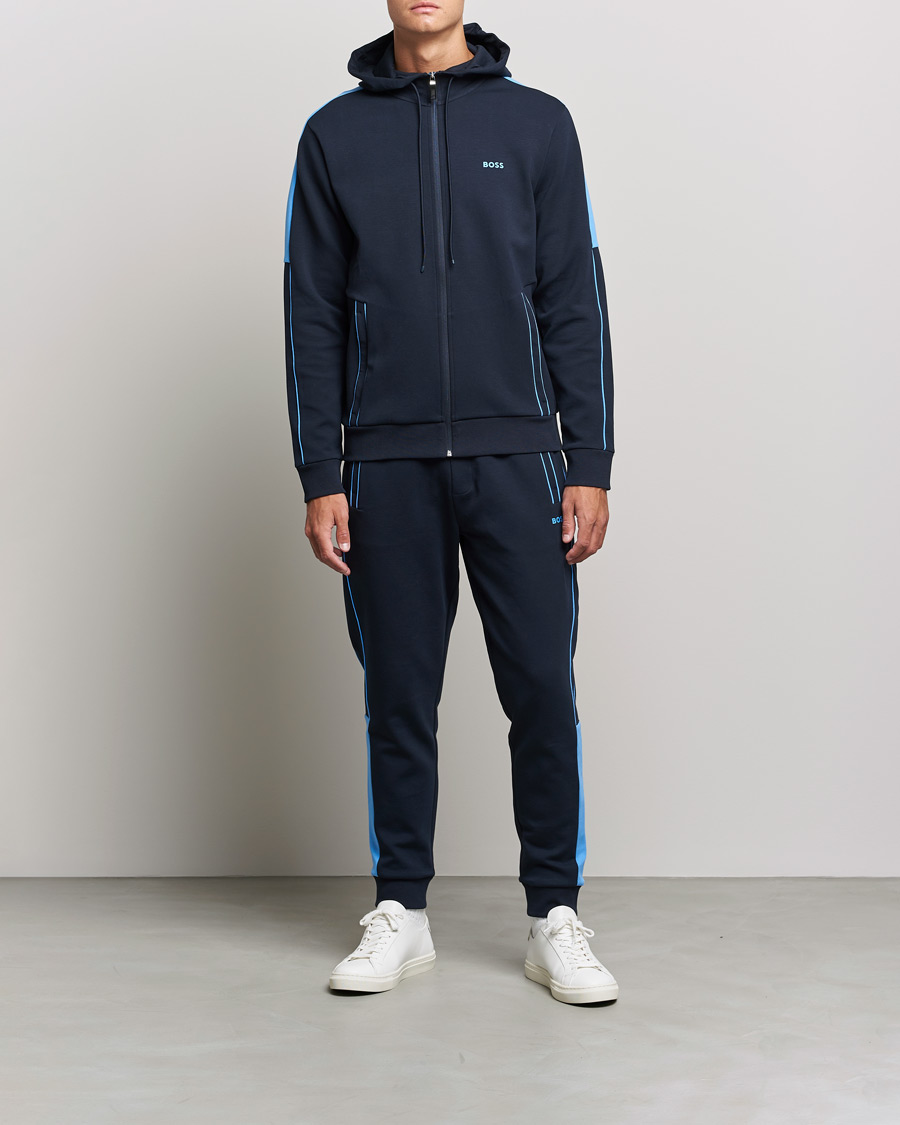 Mies | Housut | BOSS GREEN | BOSS Athleisure Tracksuit Set Dark Blue