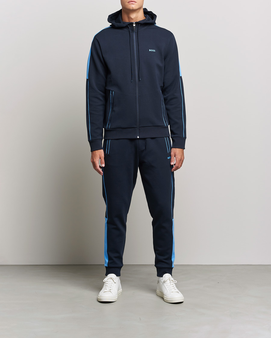 Mies | Housut | BOSS GREEN | BOSS Athleisure Tracksuit Set Dark Blue