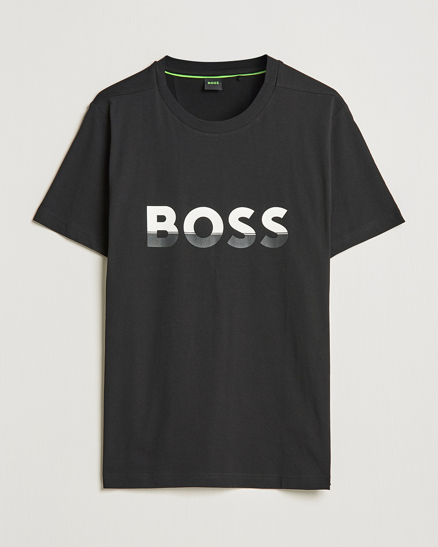 Mies | T-paidat | BOSS GREEN | Logo Crew Neck T-Shirt Black