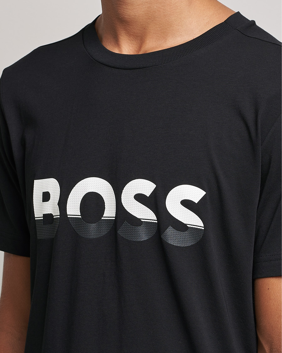 Mies | T-paidat | BOSS GREEN | Logo Crew Neck T-Shirt Black