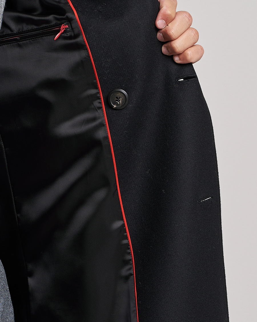 Mies | Takit | HUGO | Miroy Wool Double Breasted Coat Black