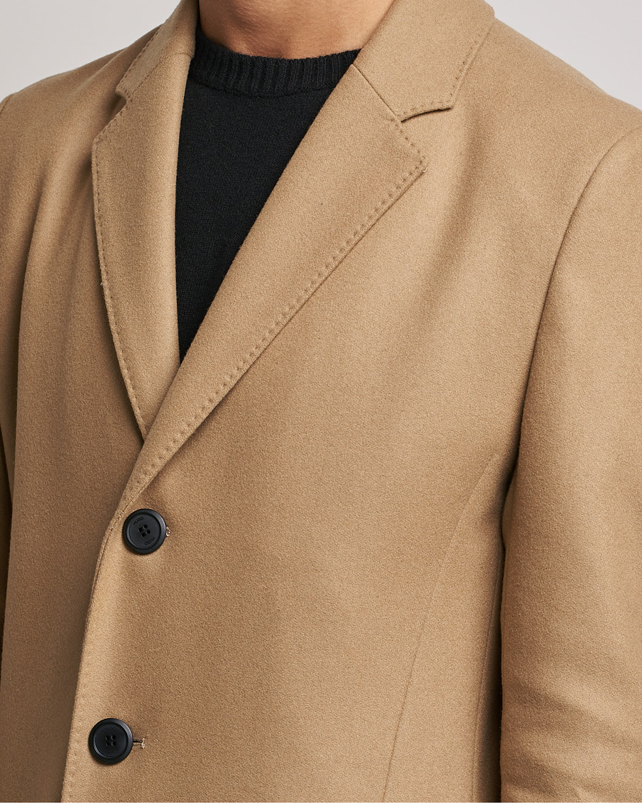 Mies | Takit | HUGO | Migor Wool Coat Medium Beige