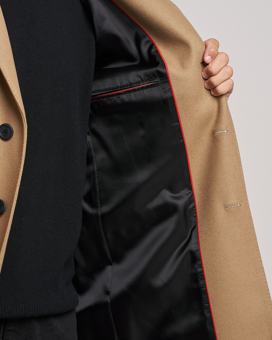 Mies | Takit | HUGO | Migor Wool Coat Medium Beige