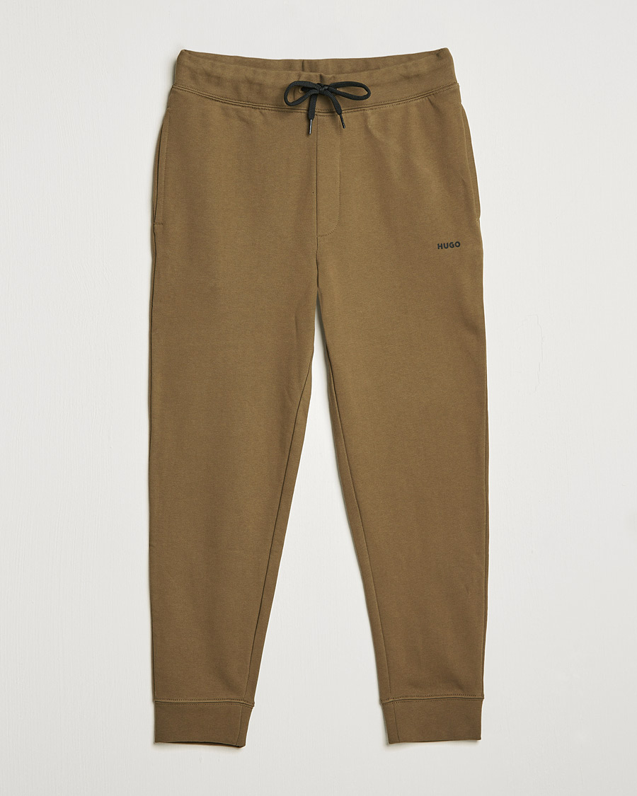 Mies | Housut | HUGO | Dayote Logo Sweatpants Dark Green