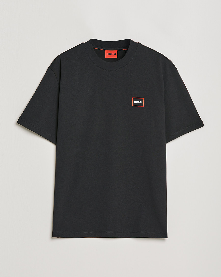 Miehet |  | HUGO | Dosmos Logo Crew Neck T-Shirt Black