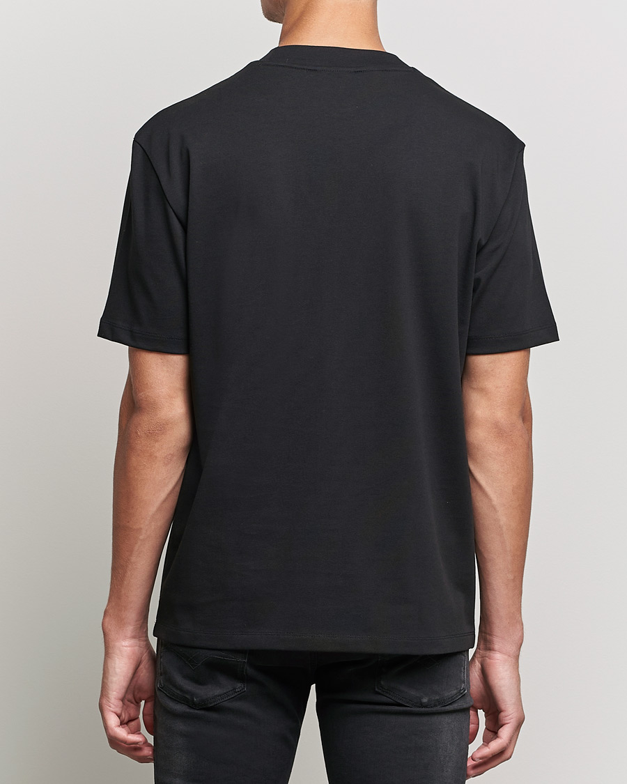 Mies | T-paidat | HUGO | Dosmos Logo Crew Neck T-Shirt Black