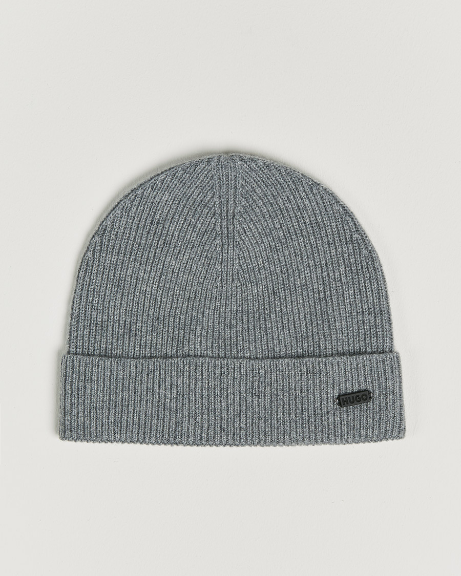 Mies | HUGO Xamir Beanie Open Grey | HUGO | Xamir Beanie Open Grey