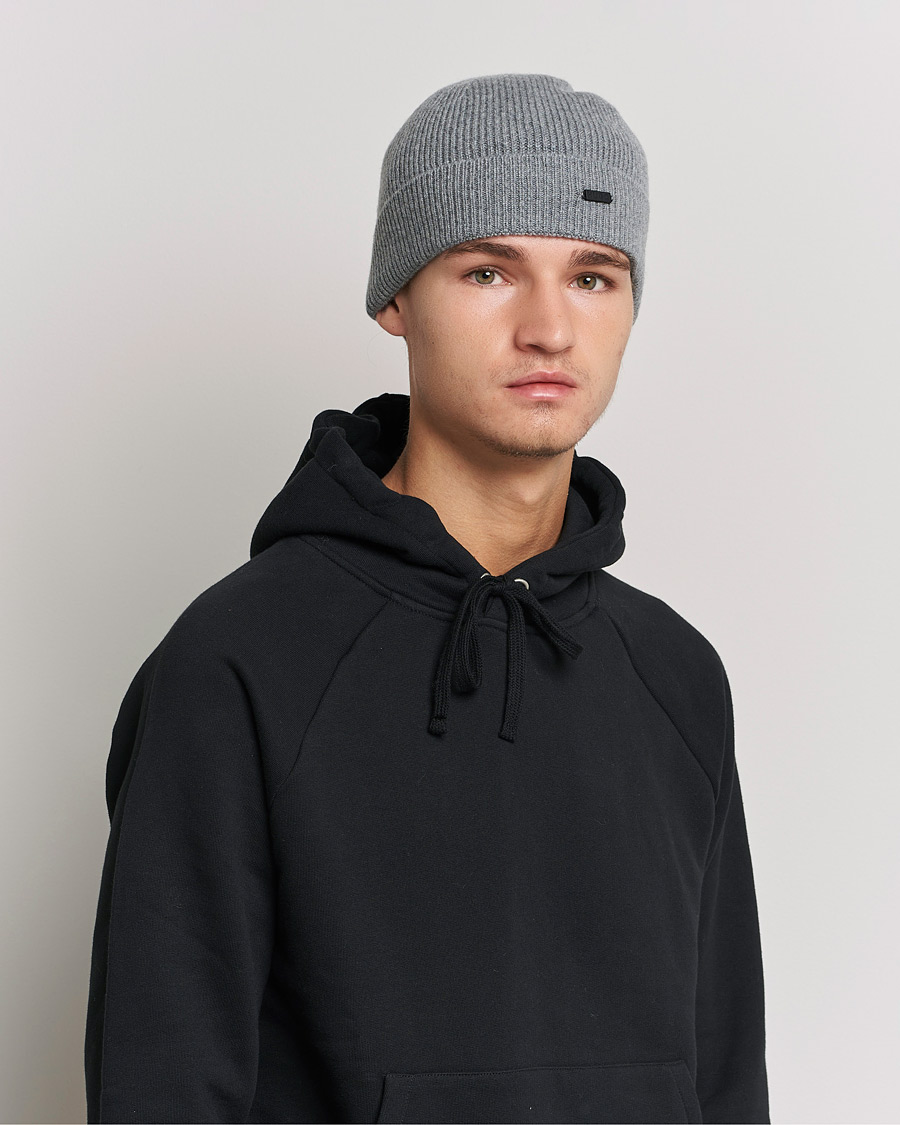 Mies | HUGO Xamir Beanie Open Grey | HUGO | Xamir Beanie Open Grey