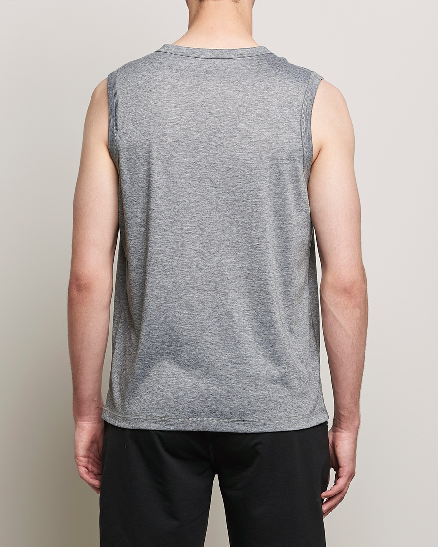 Mies | T-paidat | Sunspel | Active Vest Grey Melange