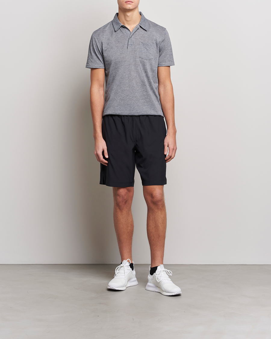 Mies | Shortsit | Sunspel | Active Running Shorts Black