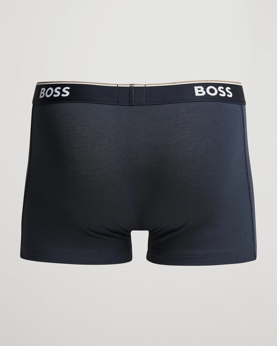 Mies | Alushousut | BOSS | 3-Pack Trunk Boxer Shorts Open Blue