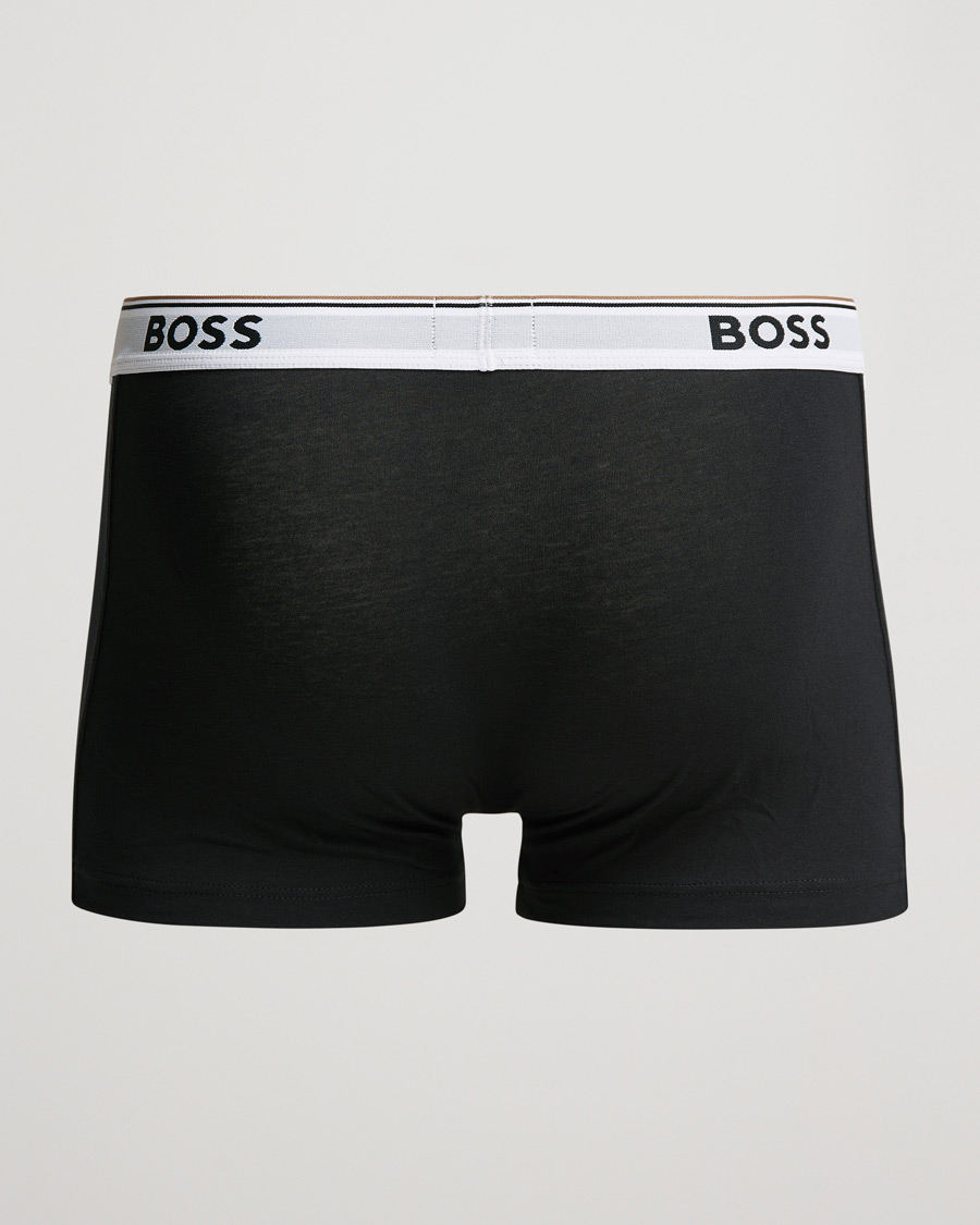 Mies | Alusvaatteet | BOSS | 3-Pack Trunk Boxer Shorts Black/White