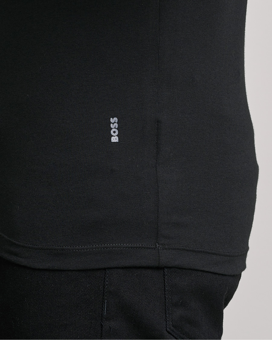 Mies | T-paidat | BOSS BLACK | 2-Pack V-Neck Slim Fit T-Shirt Black