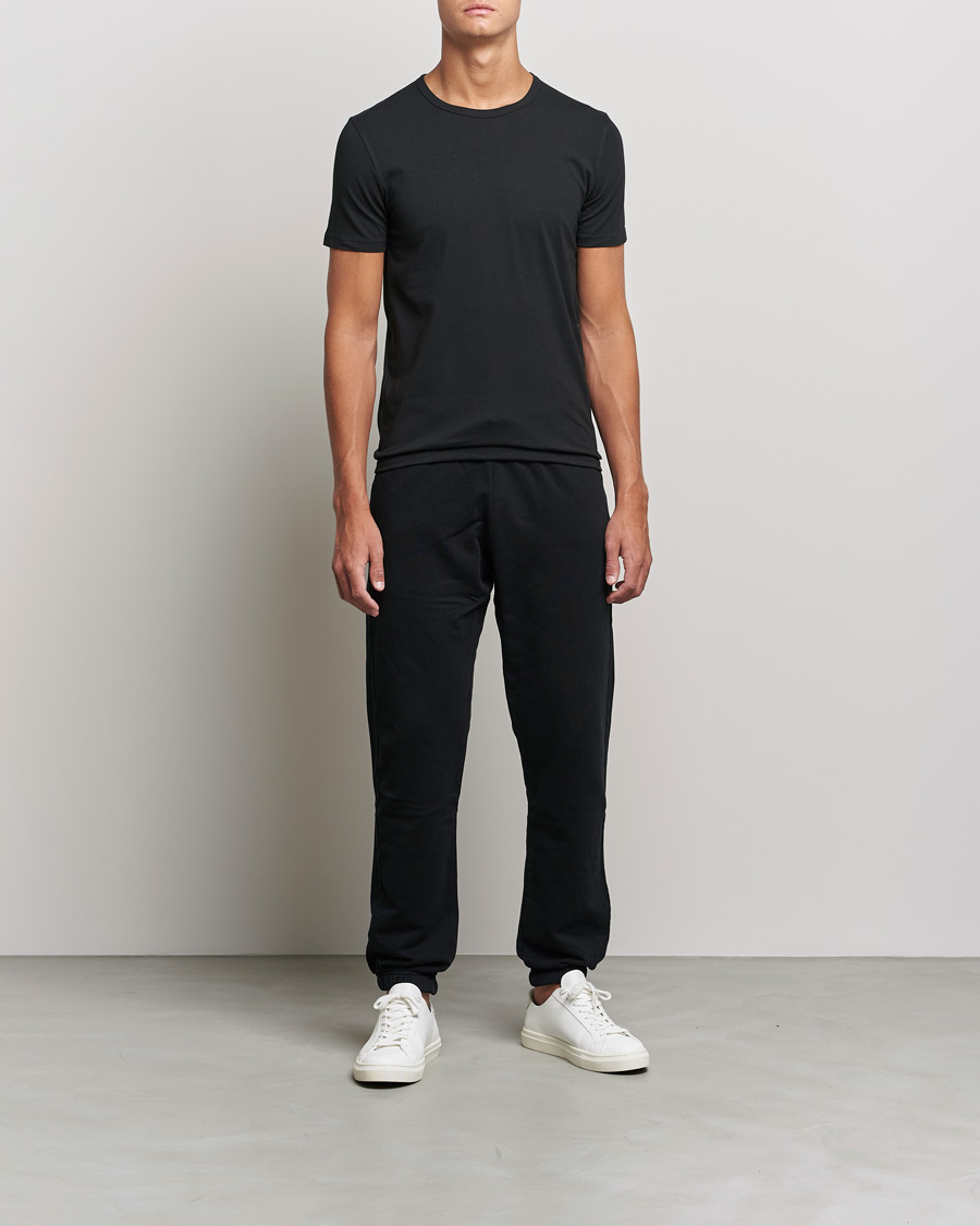 Mies | T-paidat | BOSS BLACK | 2-Pack Crew Neck Slim Fit T-Shirt Black