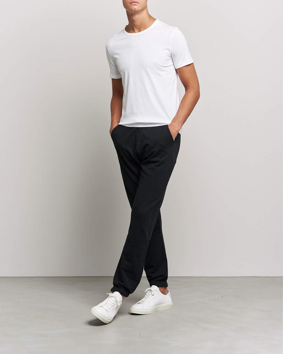 Mies | T-paidat | BOSS BLACK | 2-Pack Crew Neck Slim Fit T-Shirt White