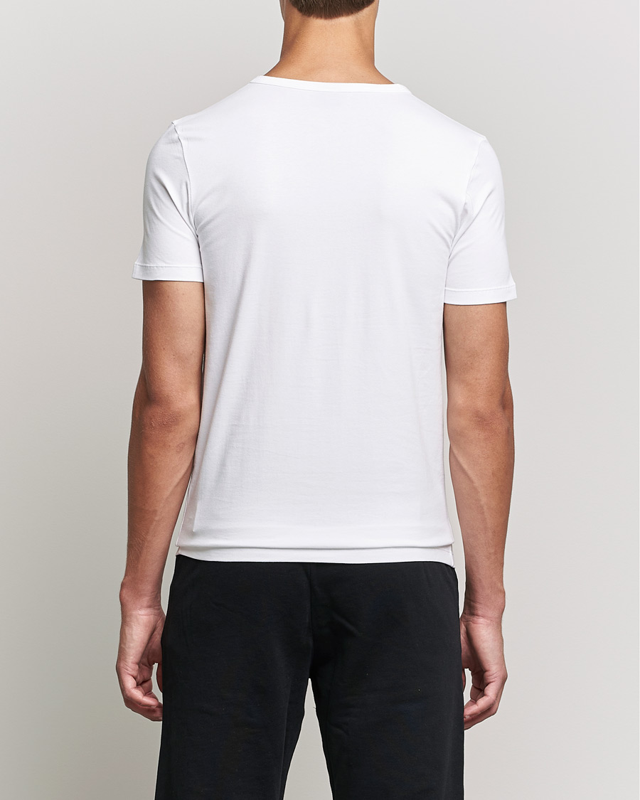 Mies | T-paidat | BOSS BLACK | 2-Pack Crew Neck Slim Fit T-Shirt White