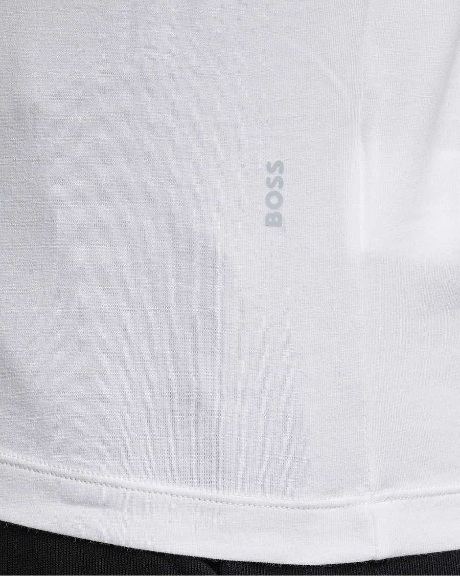 Mies | T-paidat | BOSS BLACK | 2-Pack Crew Neck Slim Fit T-Shirt White