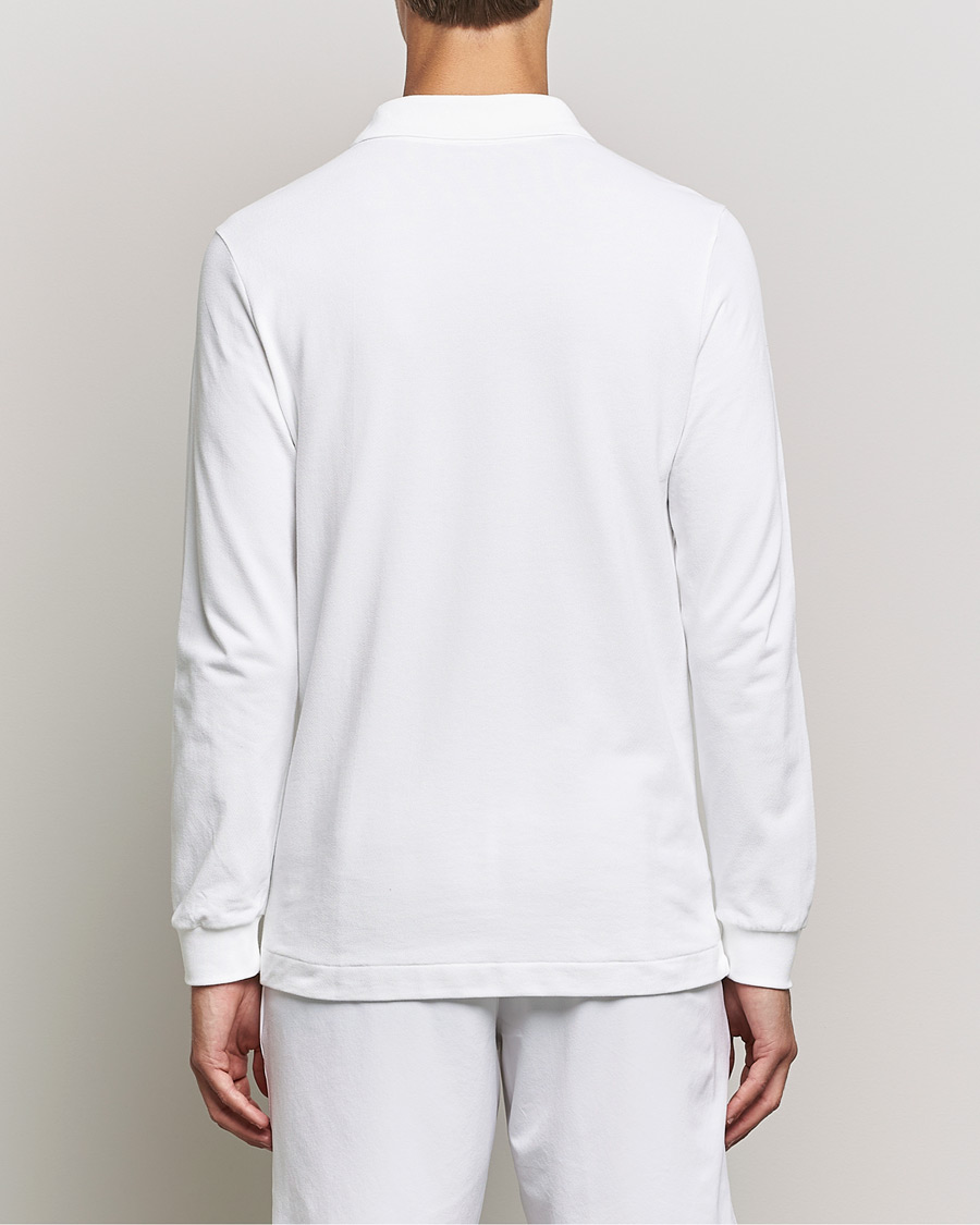 Mies | Puserot | Lacoste Sport | Performance Long Sleeve Polo White