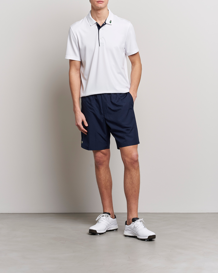 Mies | Pikeet | Lacoste Sport | Jersey Golf Polo White/Navy