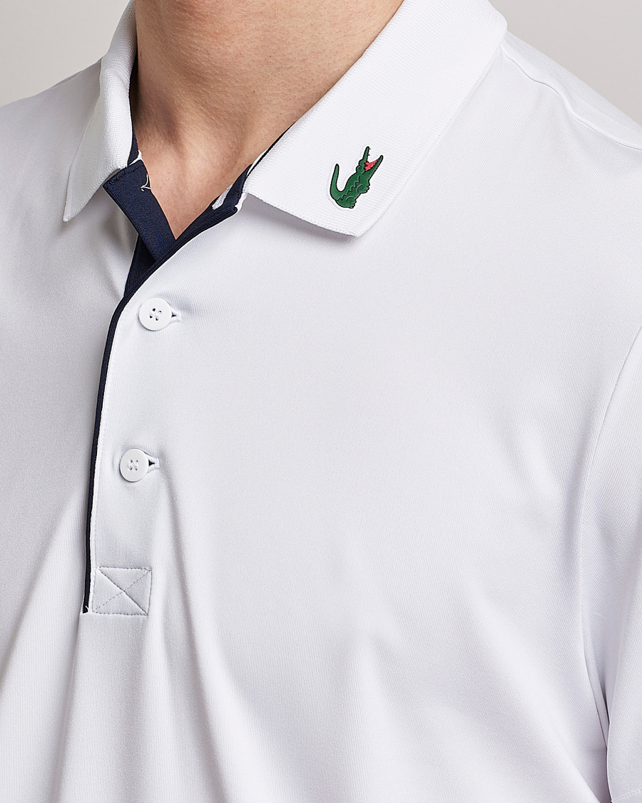 Mies | Pikeet | Lacoste Sport | Jersey Golf Polo White/Navy