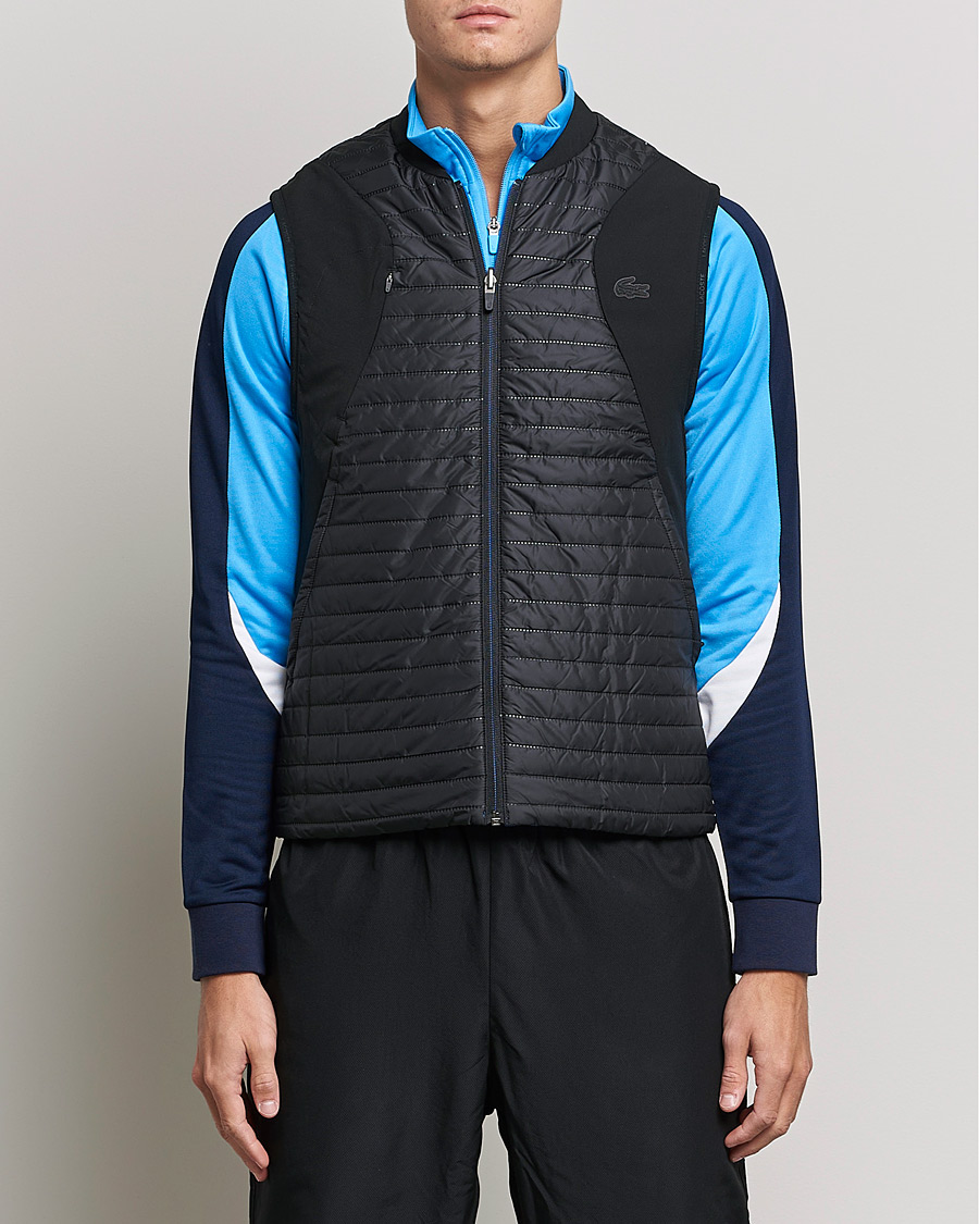 Mies | Takit | Lacoste Sport | Reversible Performance Vest Black/Blue