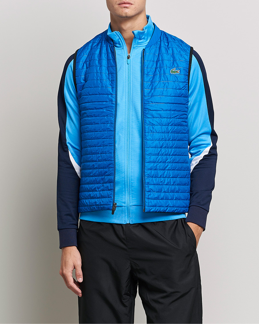Mies | Takit | Lacoste Sport | Reversible Performance Vest Black/Blue