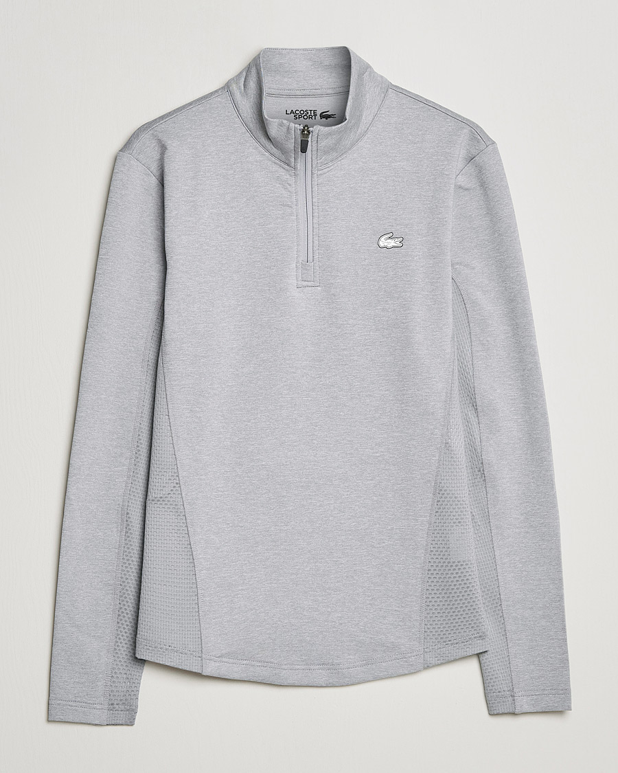 Mies | Puserot | Lacoste Sport | Performance Midlayer Half Zip Silver Chine