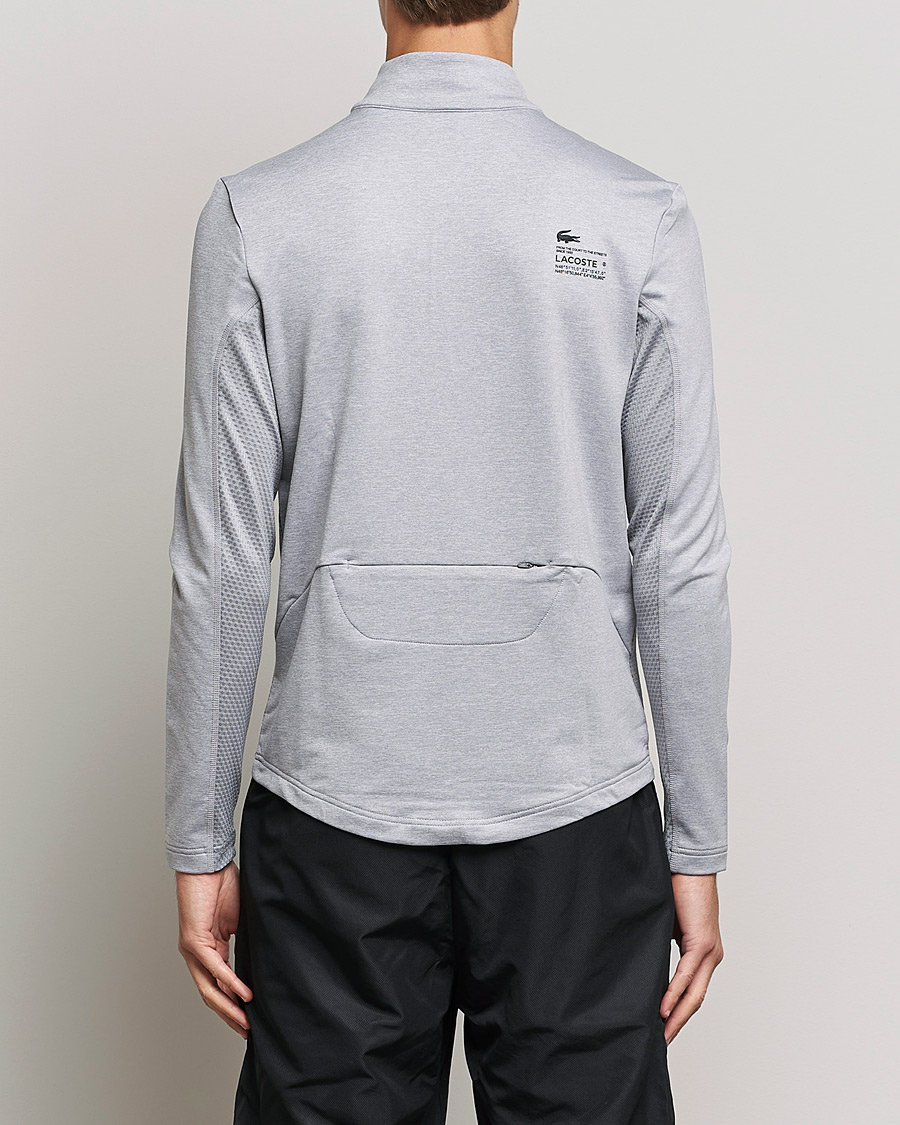 Mies | Puserot | Lacoste Sport | Performance Midlayer Half Zip Silver Chine