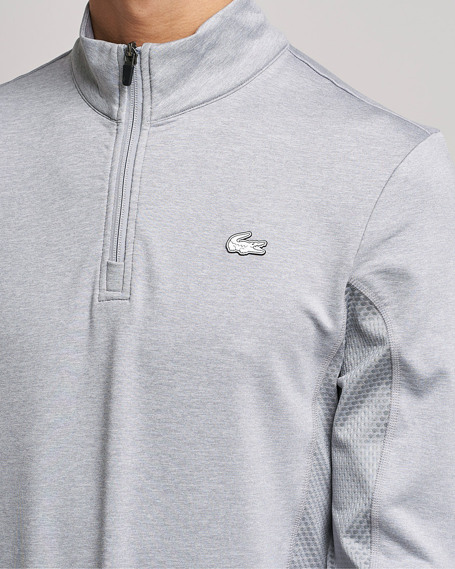 Mies | Puserot | Lacoste Sport | Performance Midlayer Half Zip Silver Chine