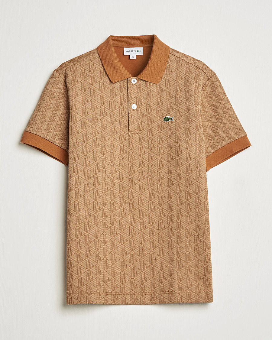 Mies | Pikeet | Lacoste | Classic Fit Monogram Jacquard Polo Viennese