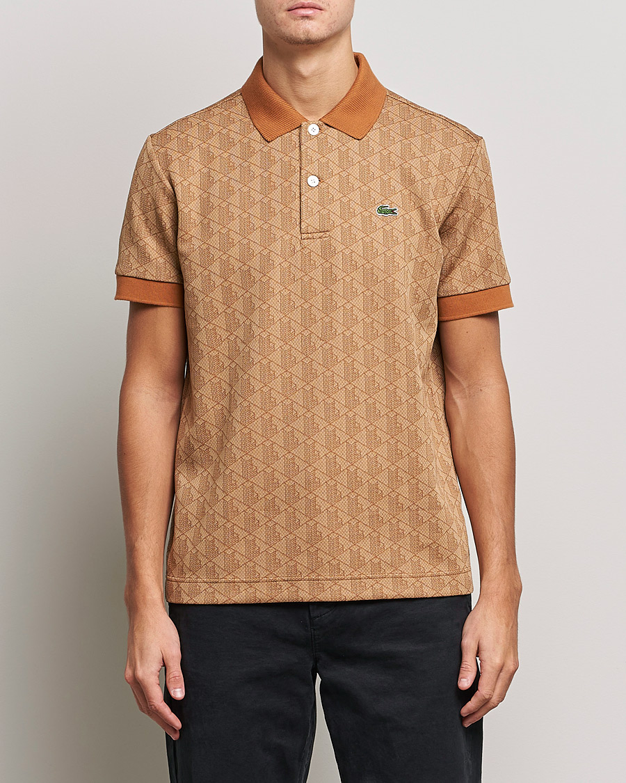 Mies | Pikeet | Lacoste | Classic Fit Monogram Jacquard Polo Viennese