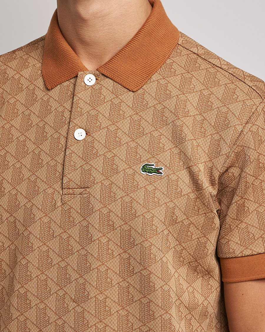 Mies | Pikeet | Lacoste | Classic Fit Monogram Jacquard Polo Viennese