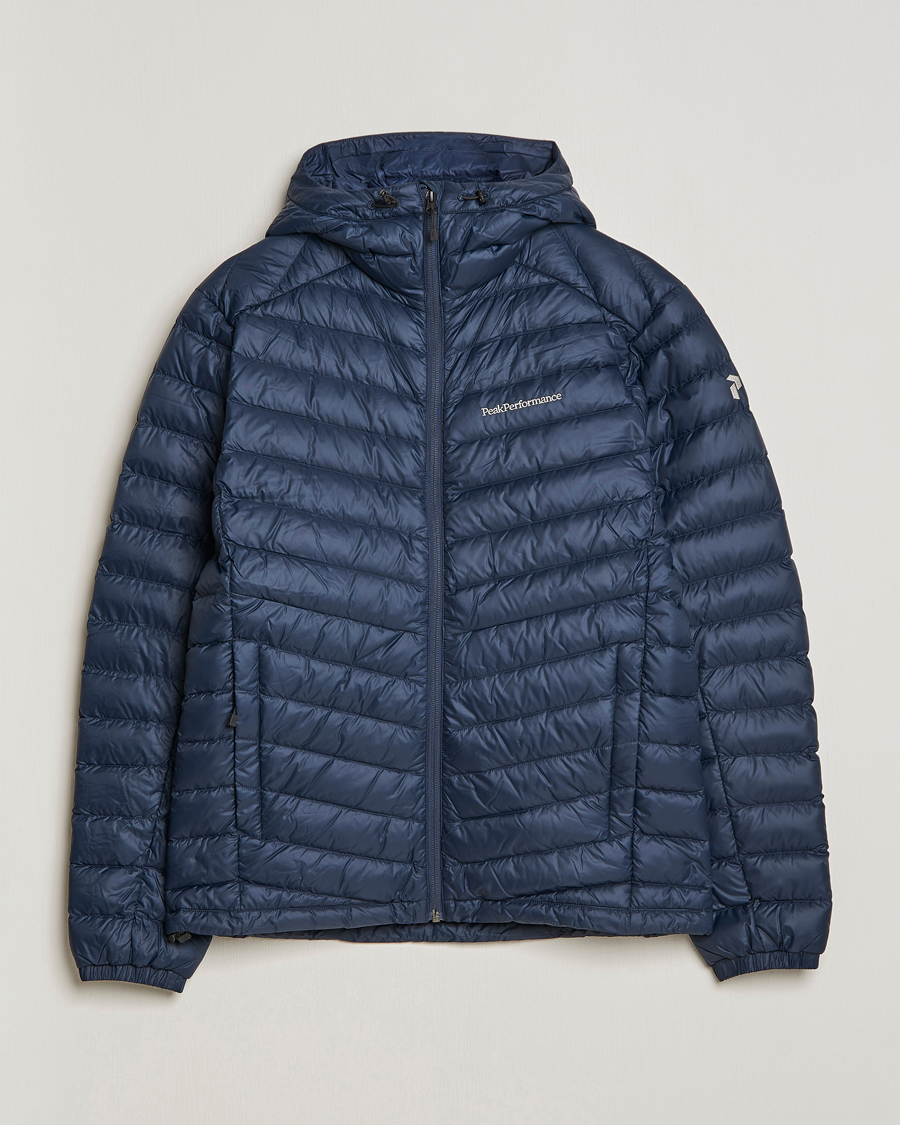 Mies | Takit | Peak Performance | Frost Liner Down Hooded Jacket Blue Shadow