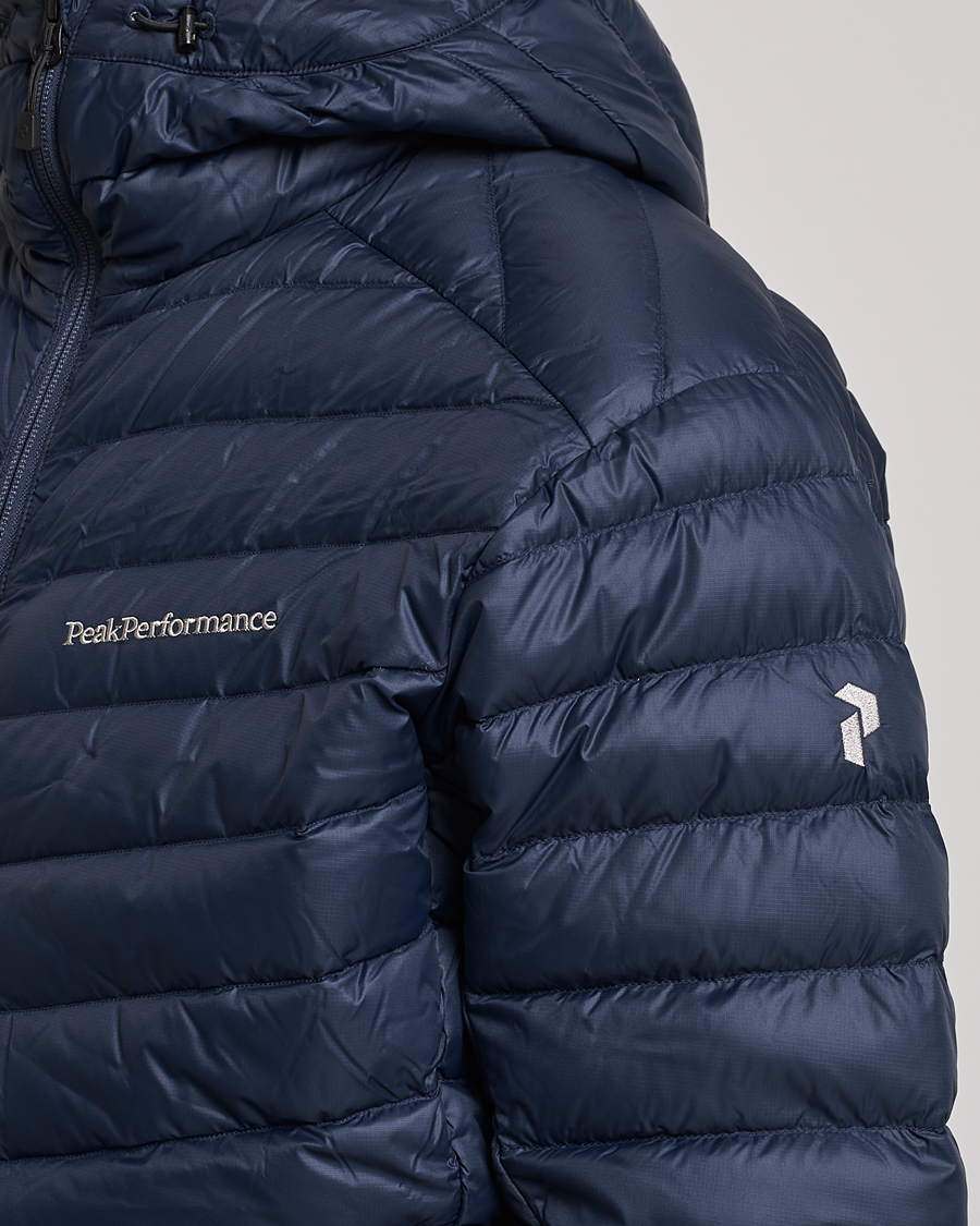 Mies | Takit | Peak Performance | Frost Liner Down Hooded Jacket Blue Shadow
