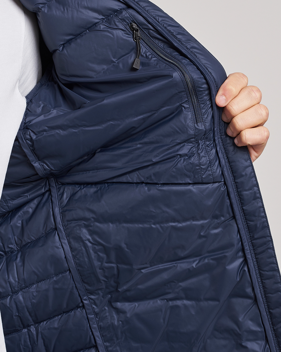 Mies | Takit | Peak Performance | Frost Liner Down Hooded Jacket Blue Shadow