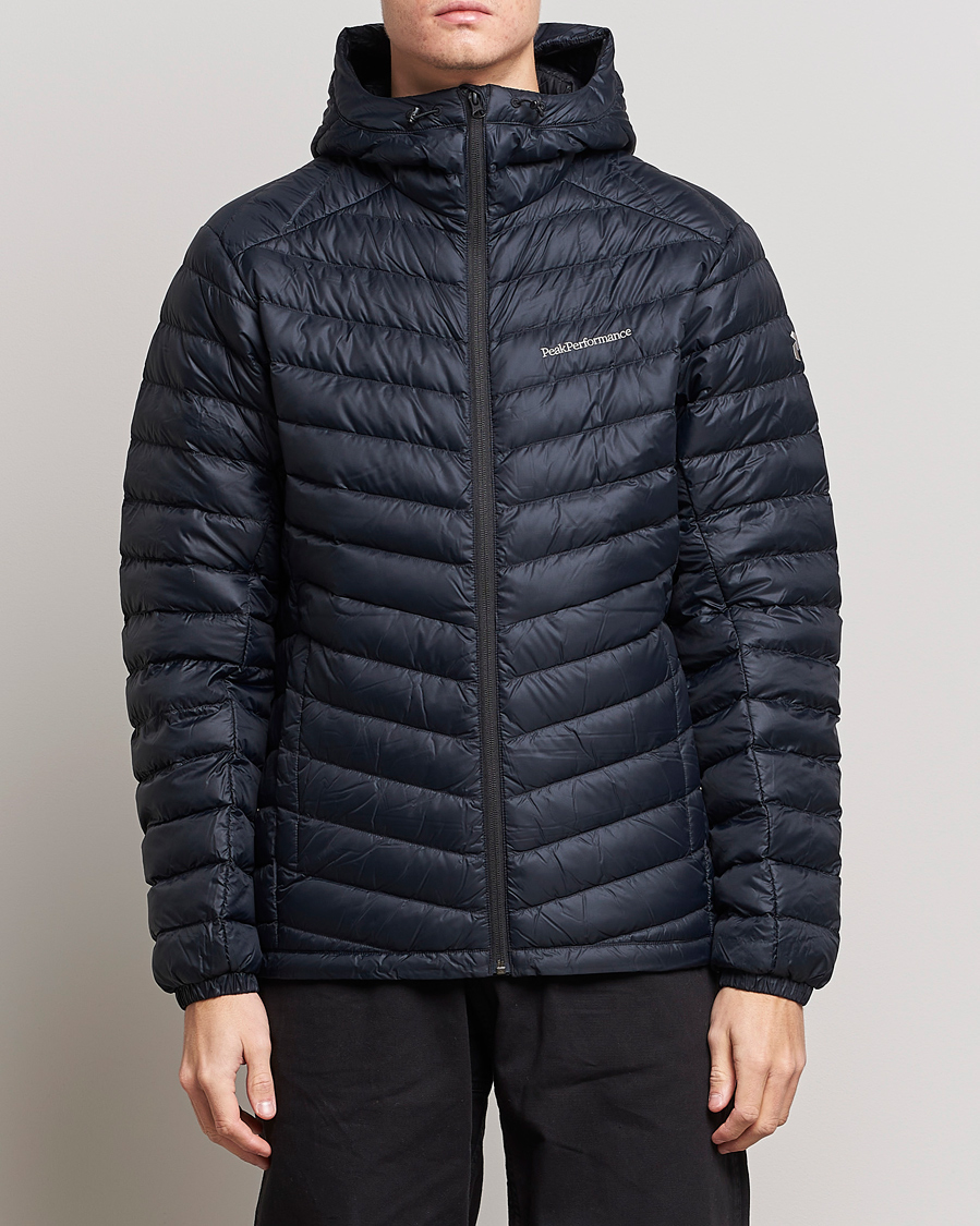 Mies |  | Peak Performance | Frost Liner Down Hooded Jacket  Black