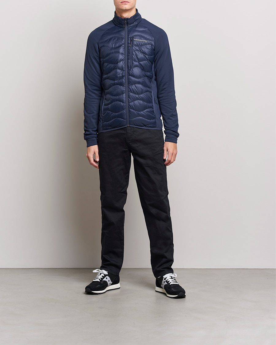 Mies | Takit | Peak Performance | Helium Down Hybrid Jacket Blue Shadow