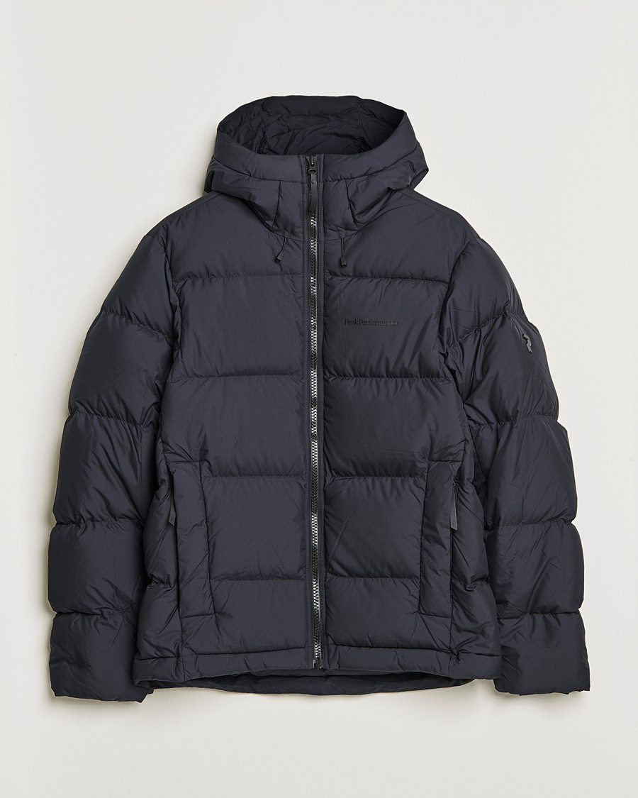 Mies | Takit | Peak Performance | Rivel Down Hooded Jacket Black