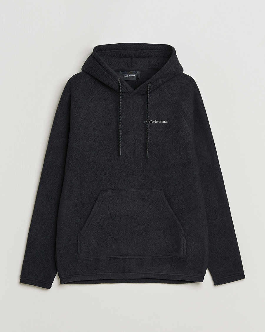 Mies | Puserot | Peak Performance | Fleece Hood Black
