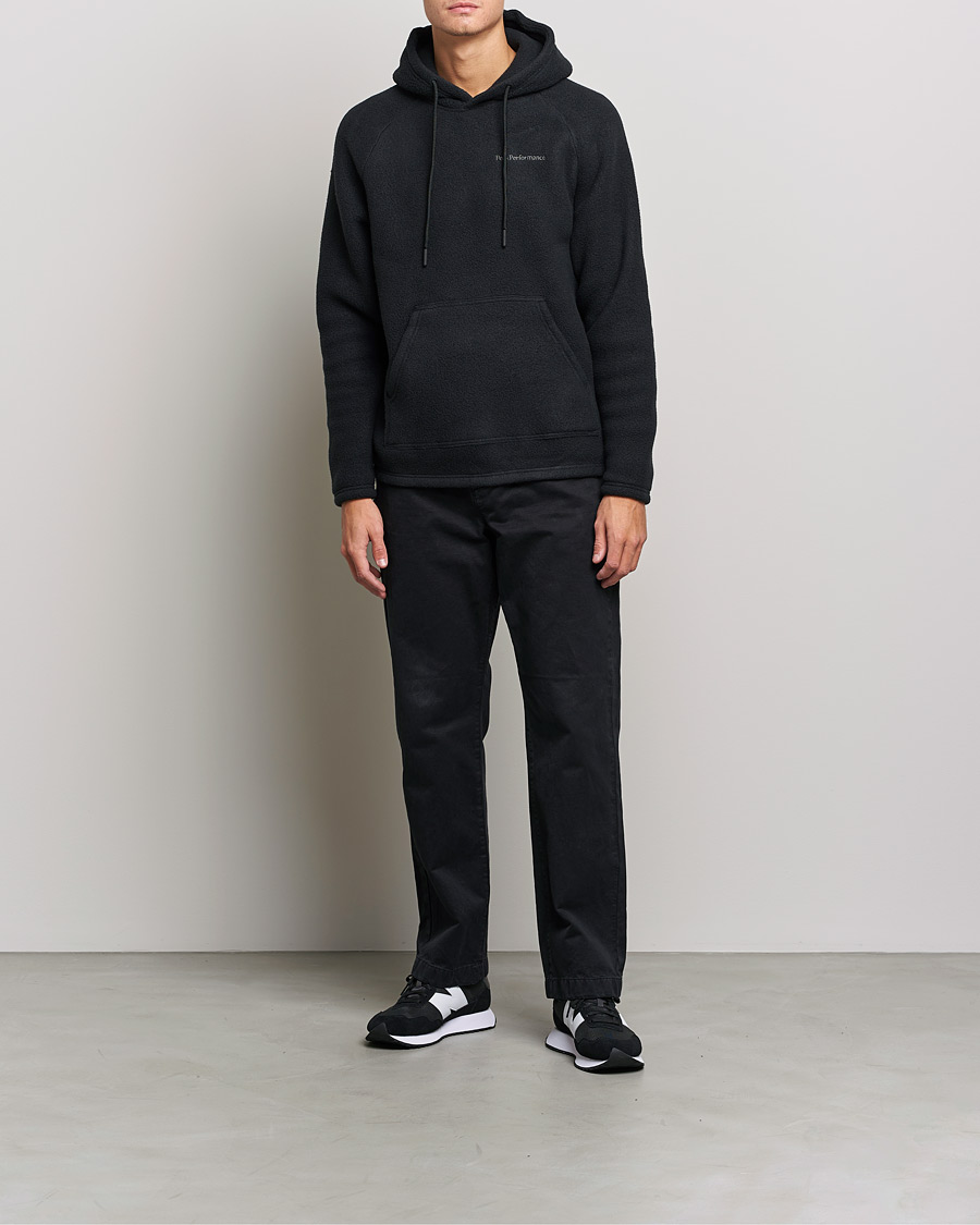 Mies | Puserot | Peak Performance | Fleece Hood Black