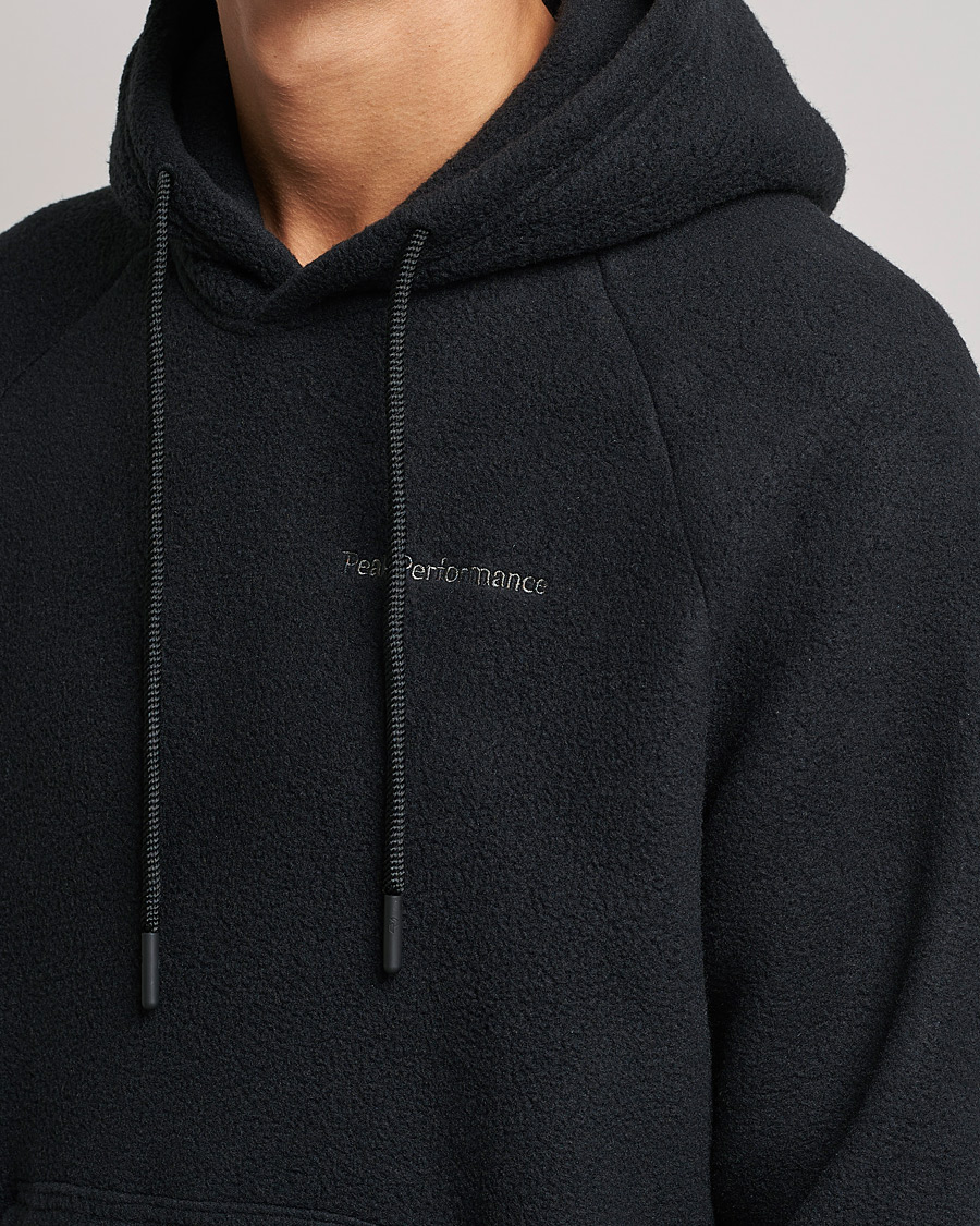 Mies | Puserot | Peak Performance | Fleece Hood Black