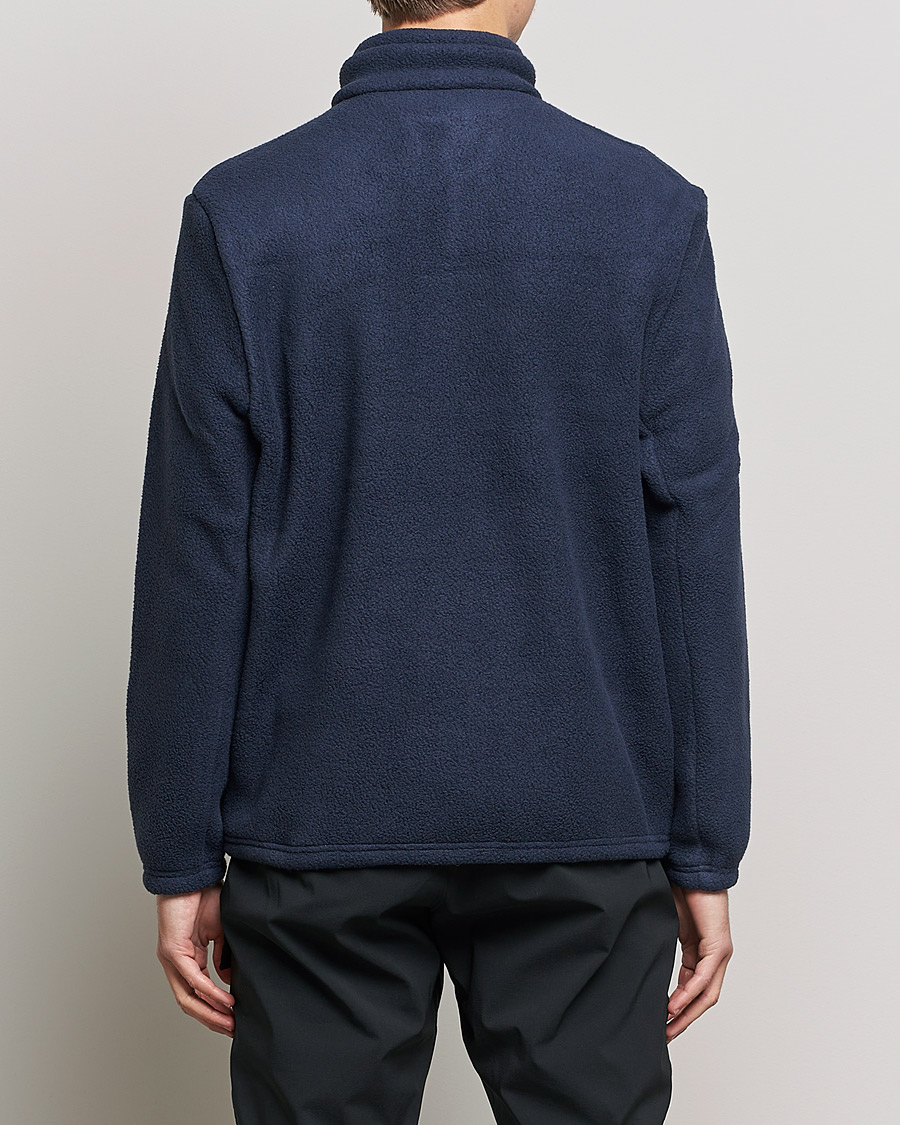 Mies | Puserot | Peak Performance | Fleece Snap T-Neck Blue Shadow