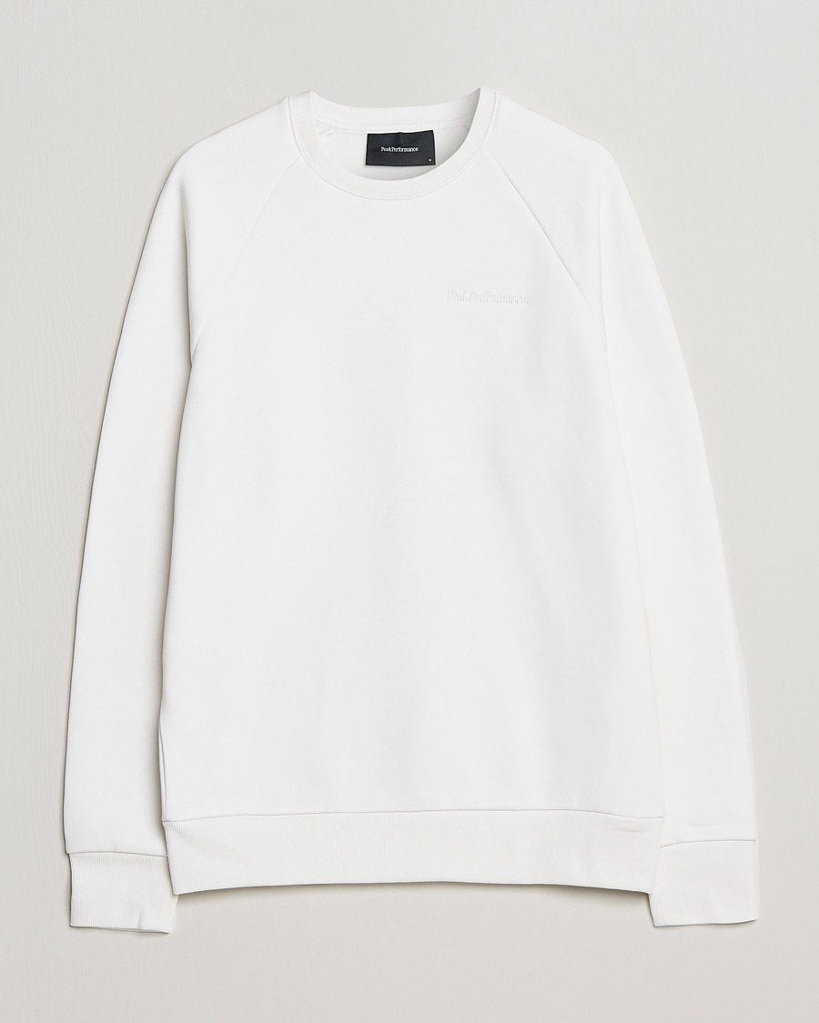 Mies | Puserot | Peak Performance | Original Logo Crew Neck Sweatshirt Off White